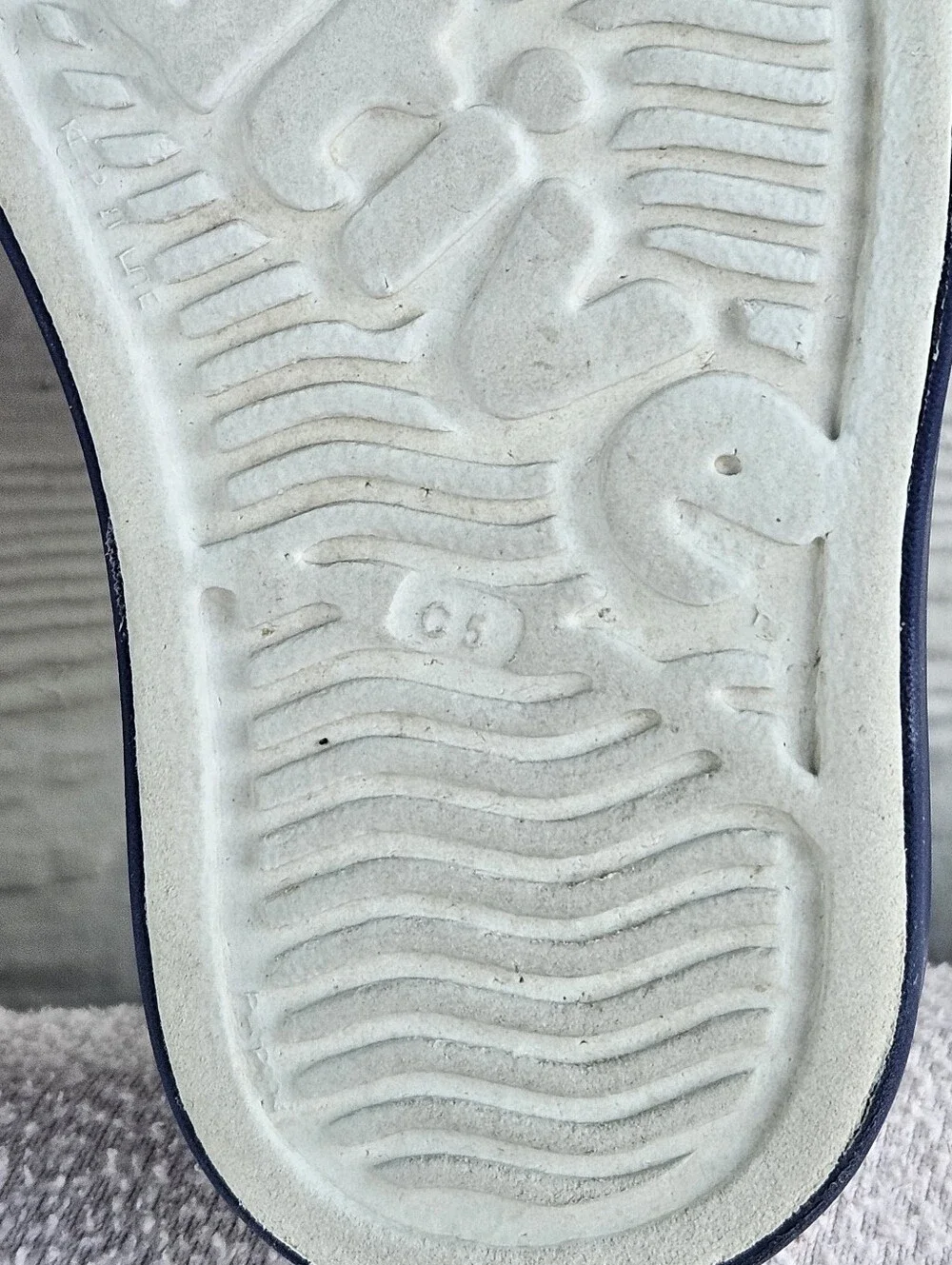 Native Jefferson Navy Blue Grey SZ C5 Slip-On Breathable Water Shoes
